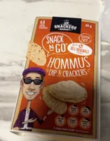 Hommus dip & crackers