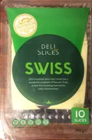 Swiss Style Emmental Cheese Slices