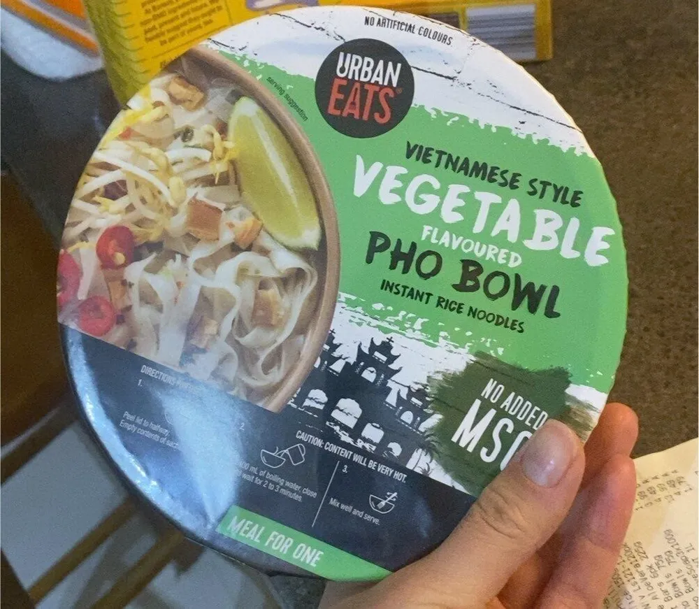 Vietnamese Style Vegetable Pho Bowl
