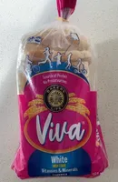 White high fibre sandwich bread