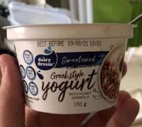 Greek Style Yogurt with Honey Granola
