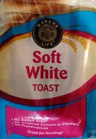 Soft white toast