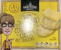 Colby Cheese & Rice Crackers