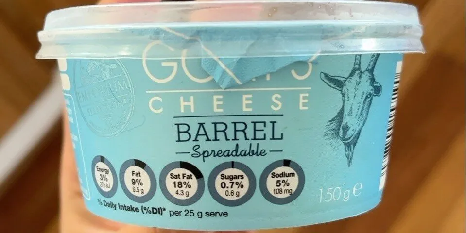 Goat's Cheese Barrel Spreadable