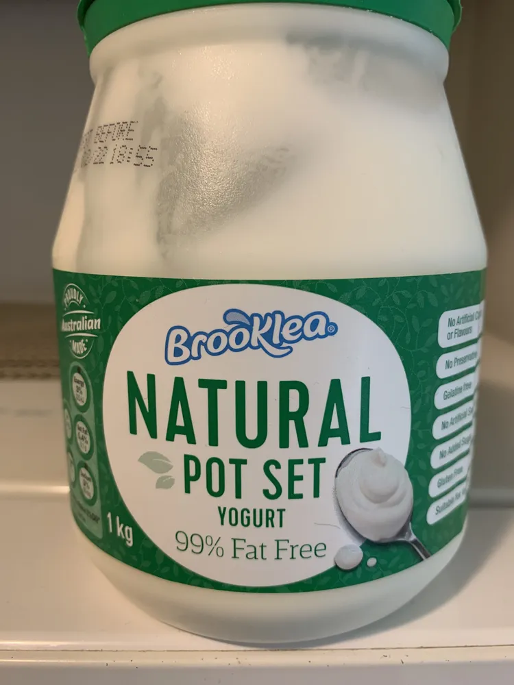 Natural Pot Set Yoghurt