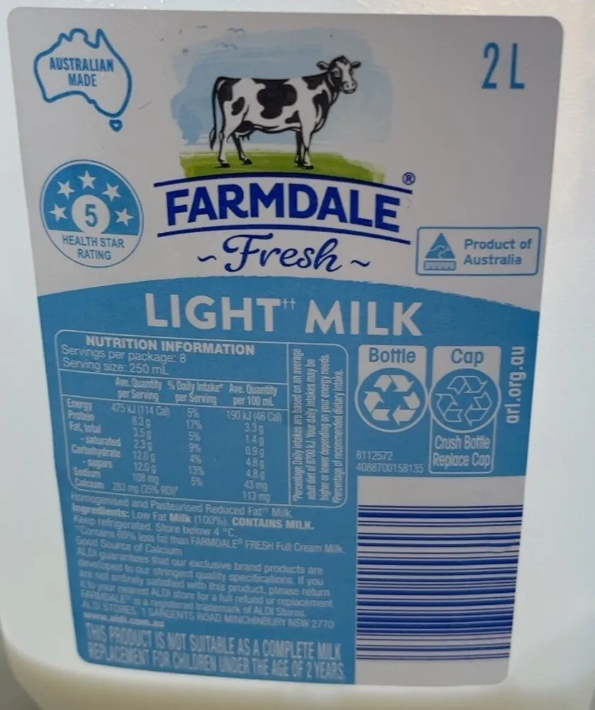 LIGHT MILK