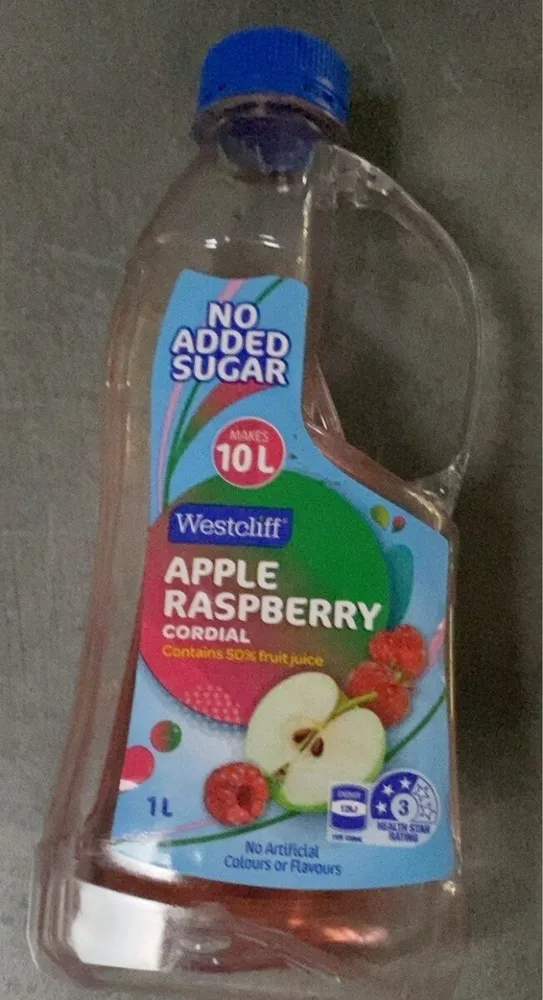APPLE RASPBERRY CORDIAL