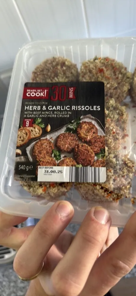 HERB & GARLIC RISSOLES