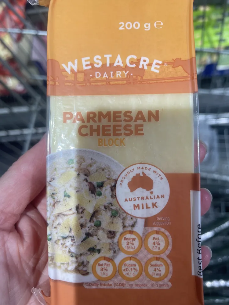 Parmesan Cheese Block