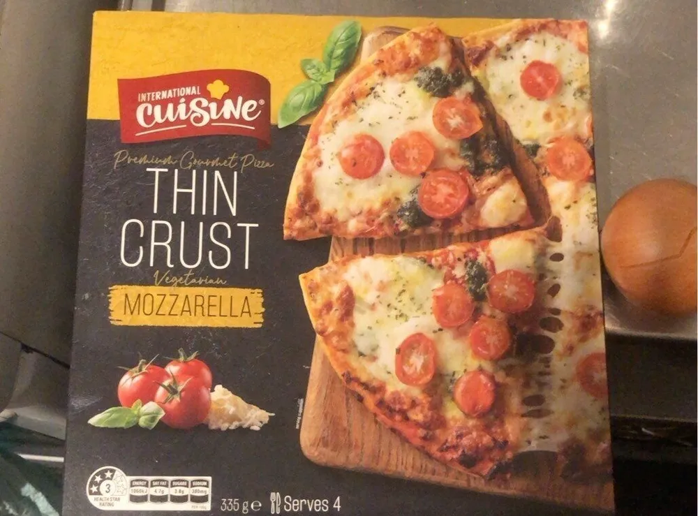 Thin Crust Lightly Mozzarella