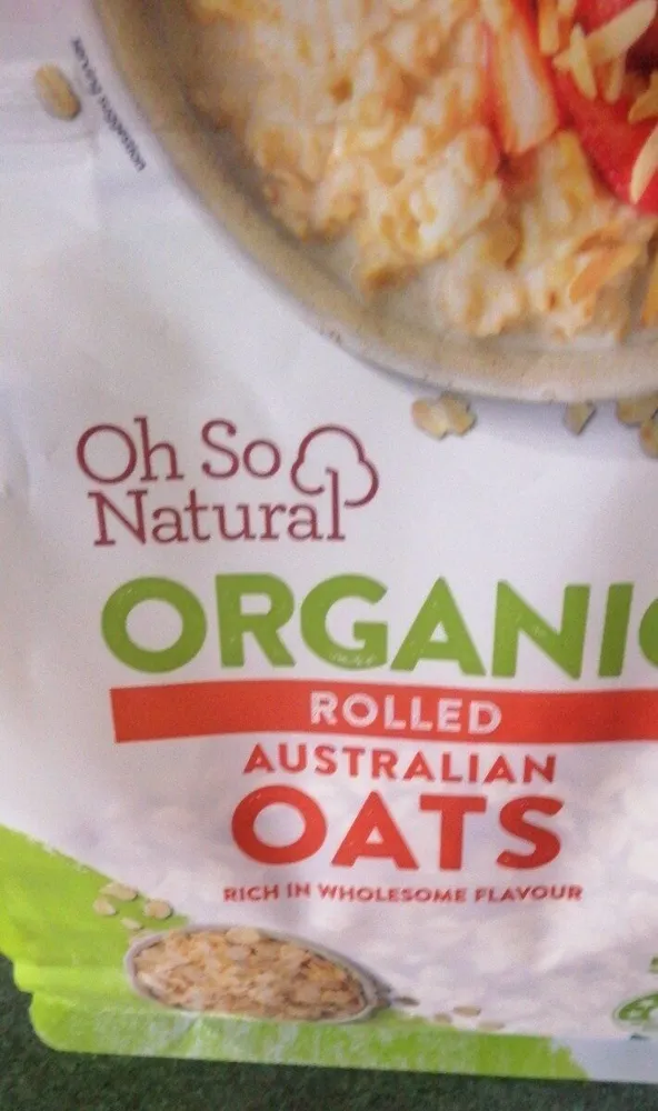 Organic Rolled Australian Oats