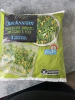Green Beans, Broccoli, Sweetcorn & Peas