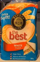 white toast