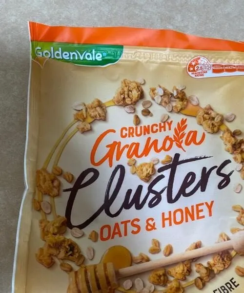 Crunchy Granola Clusters Oats and Honey
