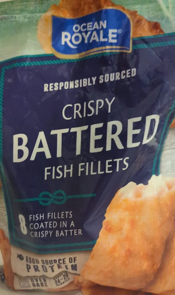 Battered fish