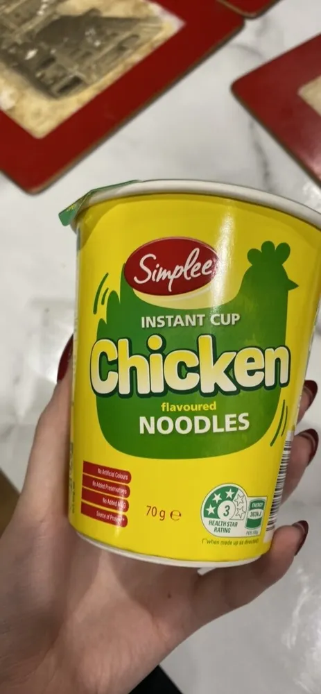 Chicken flavoured NOODLES
