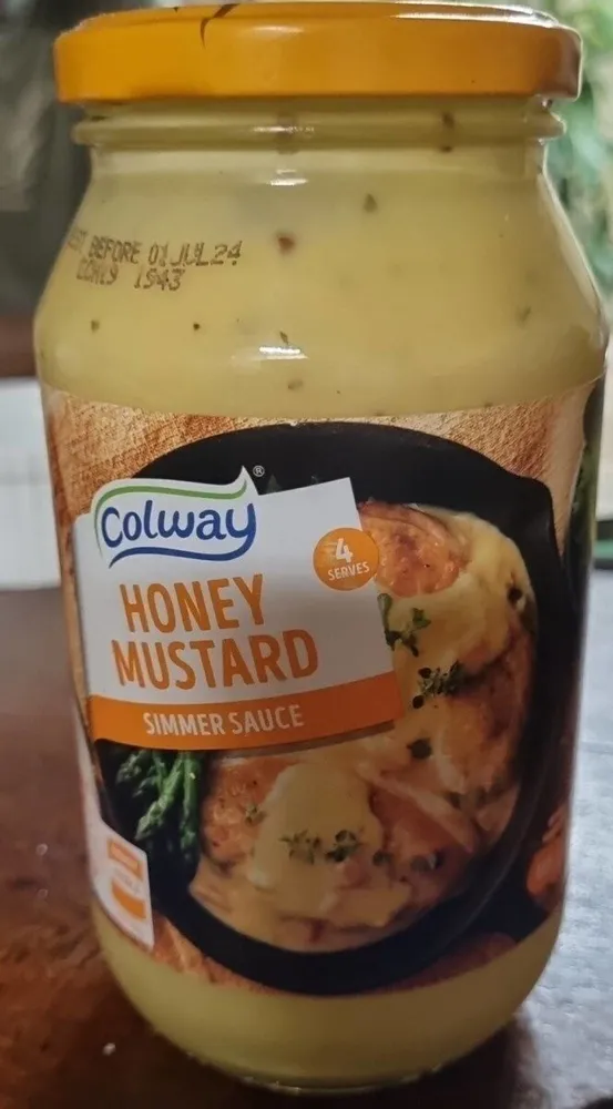 Honey mustard simmer sauce