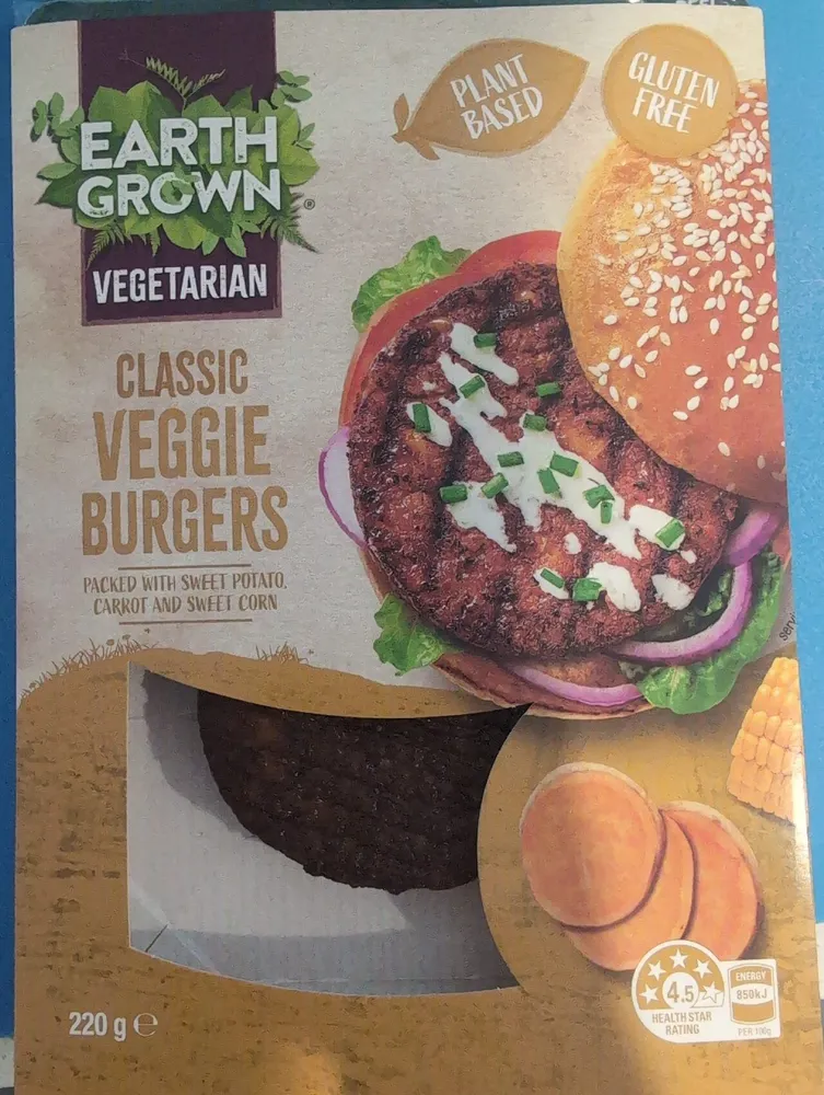 Classic Veggie Burgers