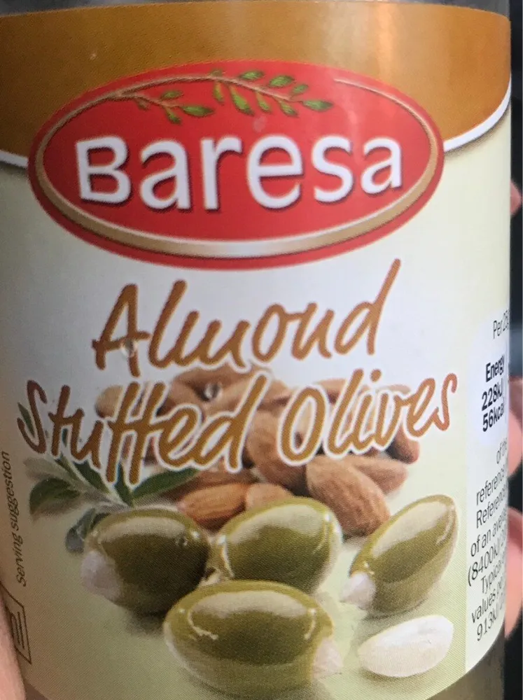 Baresa Almond Stuffed Olives