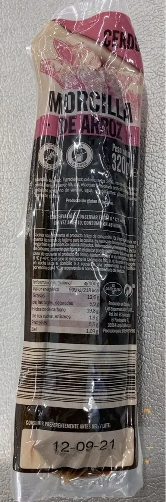 Morcilla de Arroz