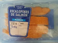 Escalopines de salmón