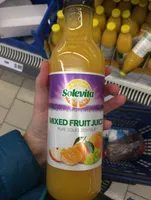 Jus de fruits mixés