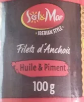 Filet d'anchois du Pérou pimentés