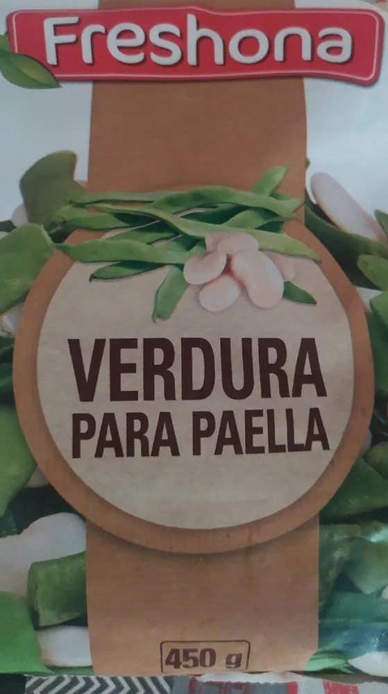 Verdura para paella