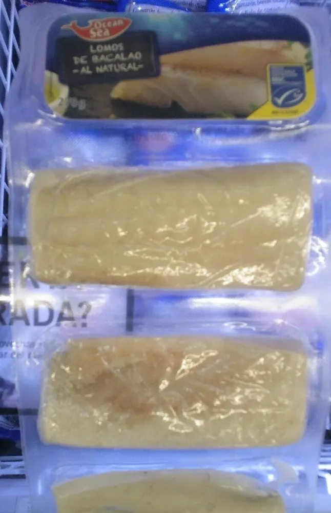 LOMOS DE BACALAO AL NATURAL