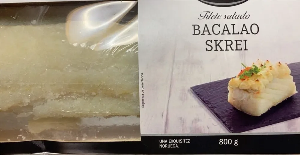 Filete bacalao