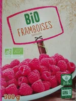 Framboises surgelées bio