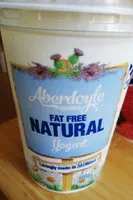 Fat free natural yogurt