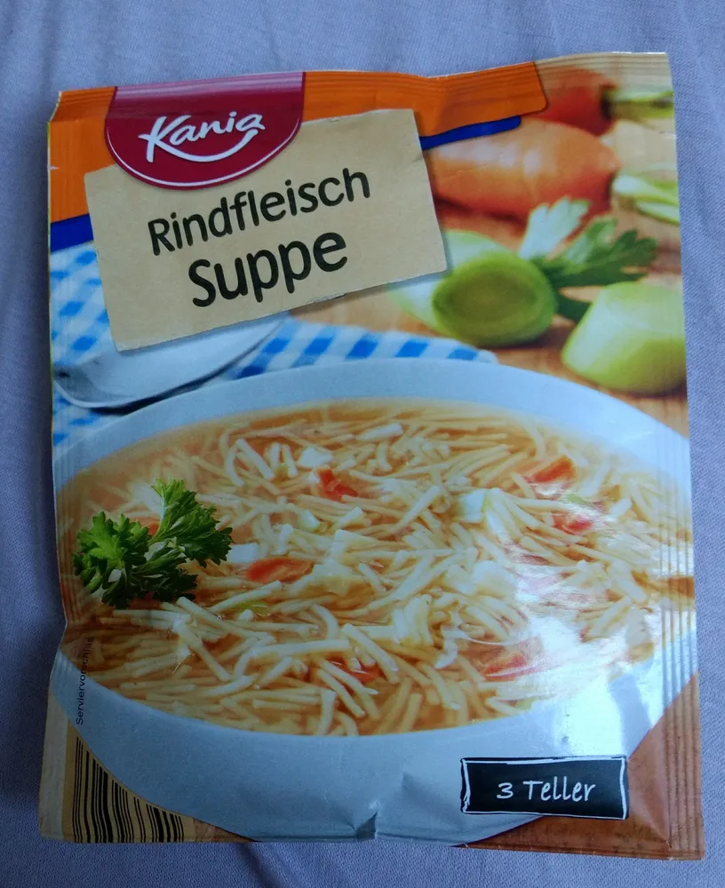 Rindfleischsuppe