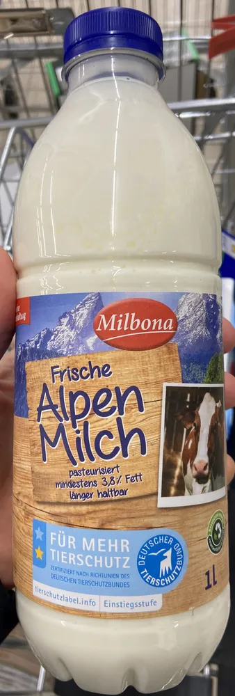 Frische Alpenmilch