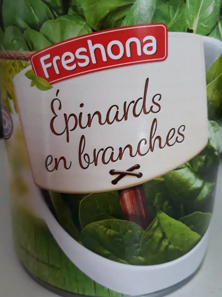 Épinards en branche