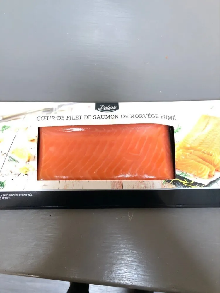 Coeur de saumon de norvege fumé