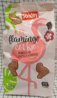 Pink flamingo cookie