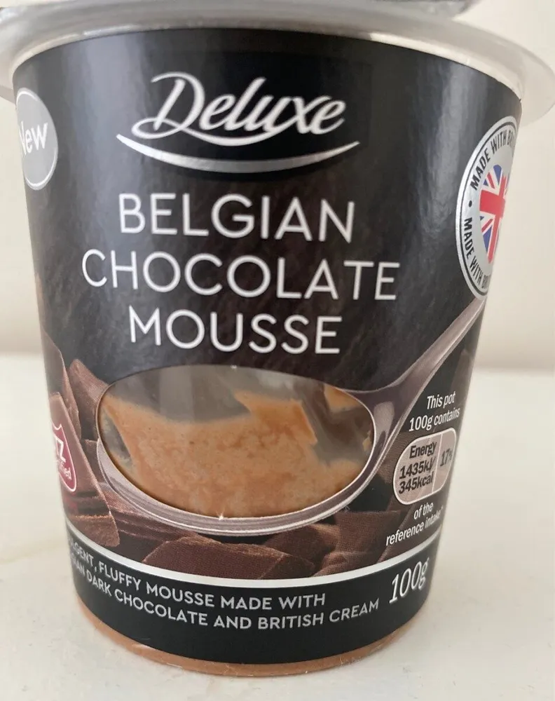 Belgian chocolate mousse