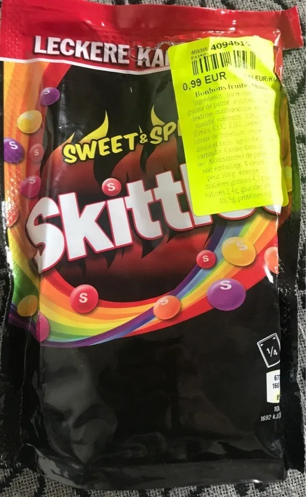 skittles sweet and spicy