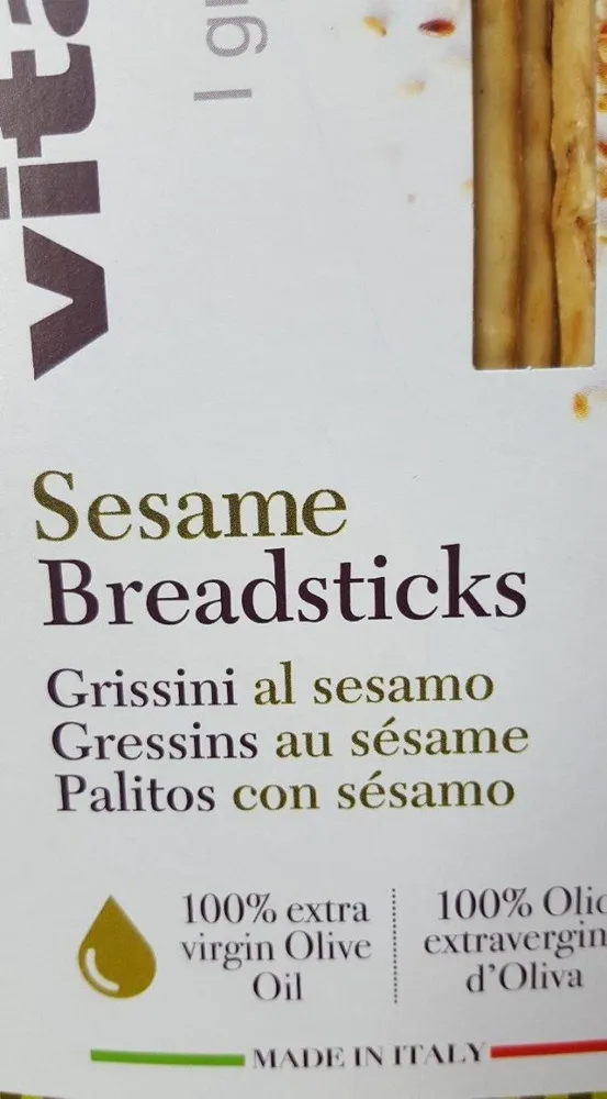 Gressins au sésame
