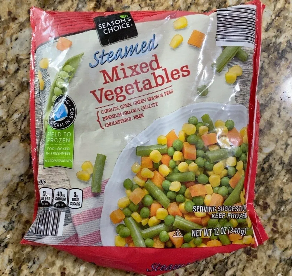 Steamed Mixed Vegetables