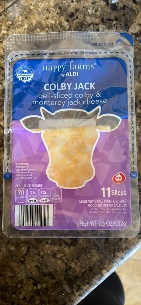 COLBY JACK DELI-SLICED CHEESE