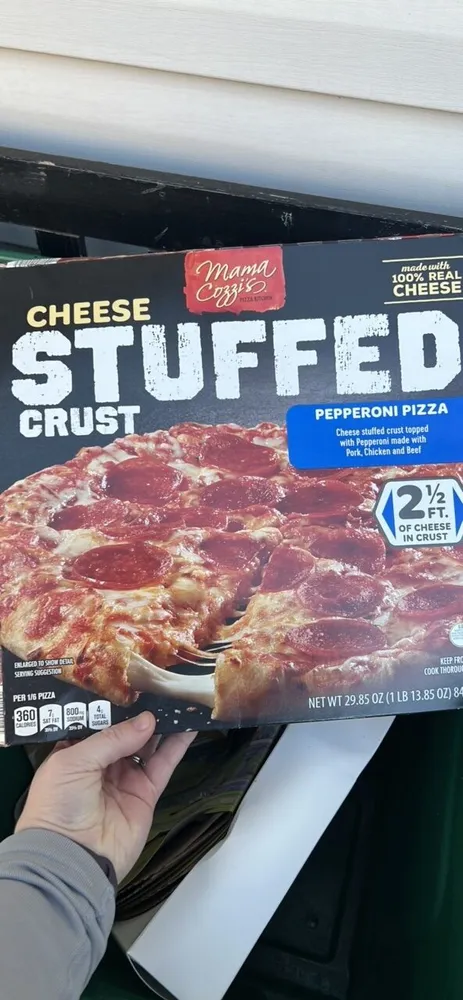 Cheese Stuffed Crust Pepperoni Pizza