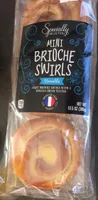Mini brioche swirls