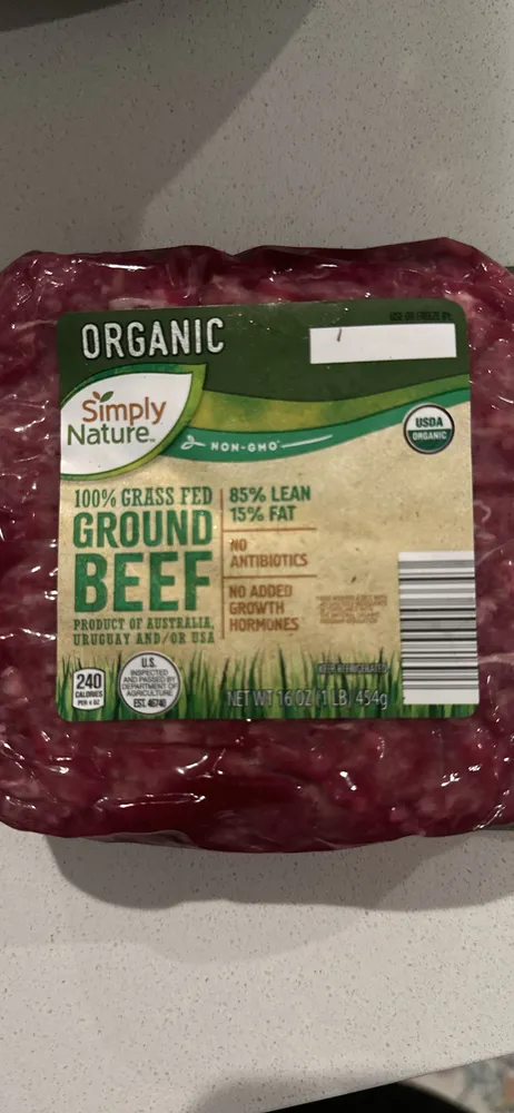 GROUND BEEF