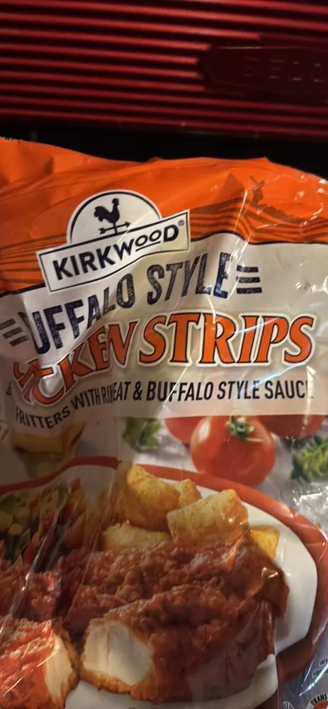 Buffalo style chicken strips