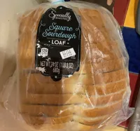 Square Sourdough Loaf