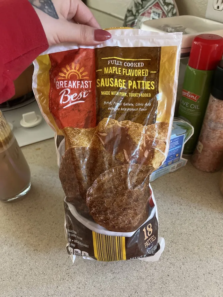 Maple Flavored Sausage Patties