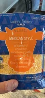 Mexican Style a blend of cheddar, monterey jack, asadero & quesadilla finely shredded cheeses