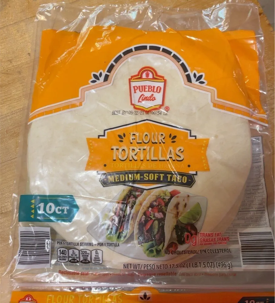 Flour Tortillas Medium-Soft Taco